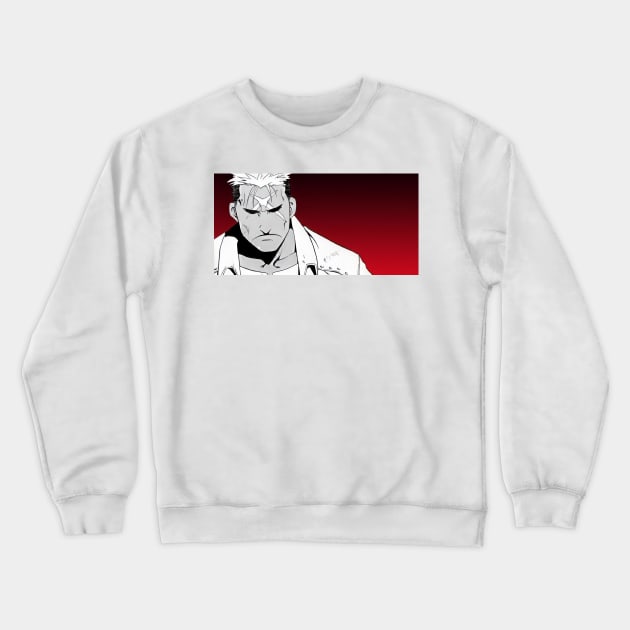 Fullmetal Alchemist - Ishvalan Warrior Scar Crewneck Sweatshirt by BadassManga